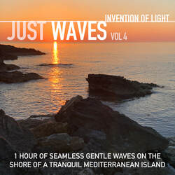 1 Hour of Seamless Gentle Waves on the Shore of a Tranquil Mediterranean Island