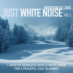 1 Hour of Seamless Gentle White Noise for a Peaceful Cozy Slumber